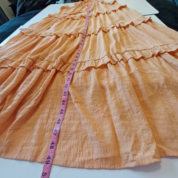 Talulah Mockingbird Tiered Cottagecore Halter Midi Dress Women's Sz Medium - Picture 8 of 10